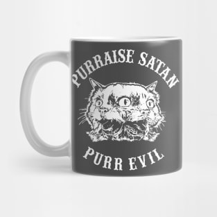 purr evil cat Mug